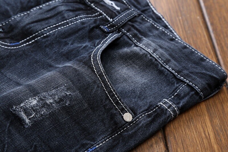 Jean Slim pour homme, pantalon décontracté en Denim de , pantalon de Jogging classique pour jeune homme,
