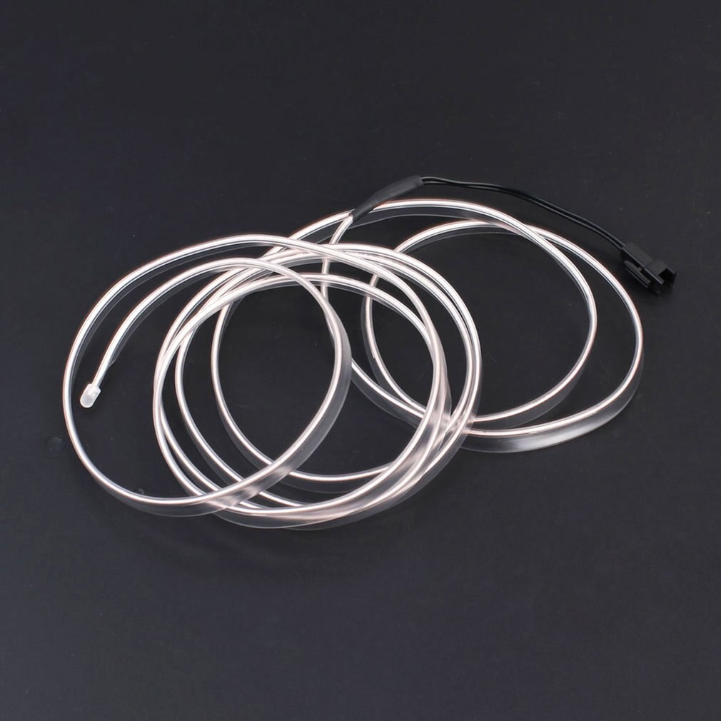 1M LED EL Light Neon Rope Car Dance Glow Light Strip + 3V/12V Controller USB Drive Car Decoration Light Car Styling Party Decor