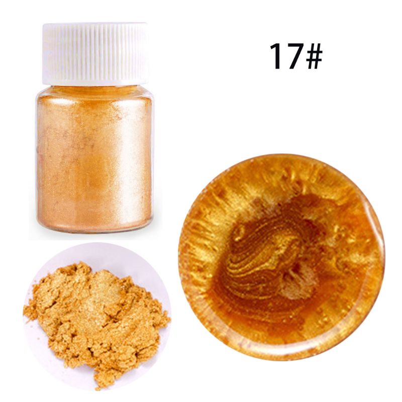 21 Colors Aurora Resin Mica Pearlescent Pigments Colorants Epoxy Resin Jewelry Making: 17