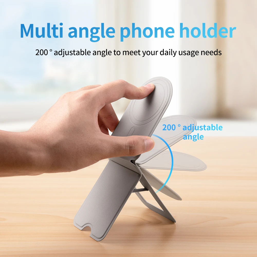 Universal Desktop Magnetic Phone Holder Multi-functional Bracket Metal Desk Stand Angle Adjustment Holder Phone Accessories