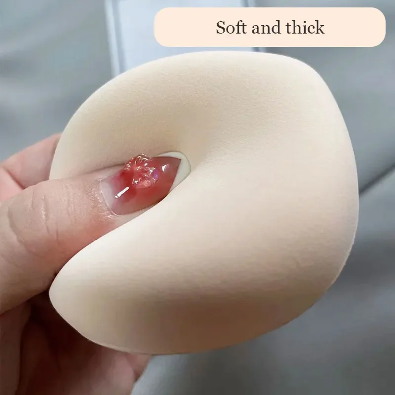 Juego de 9 Uds de esponjas de cosméticos súper suaves, esponja de maquillaje para maquillaje para mujeres, esponja en polvo, accesorios de herramientas de belleza coreana, esponja gigante grande