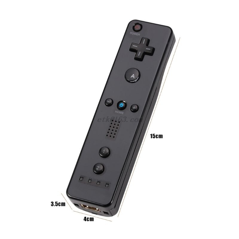 Bezprzewodowy Gamepad z Silikonowym Pokrowcem do Kontrolera Wii Joystick