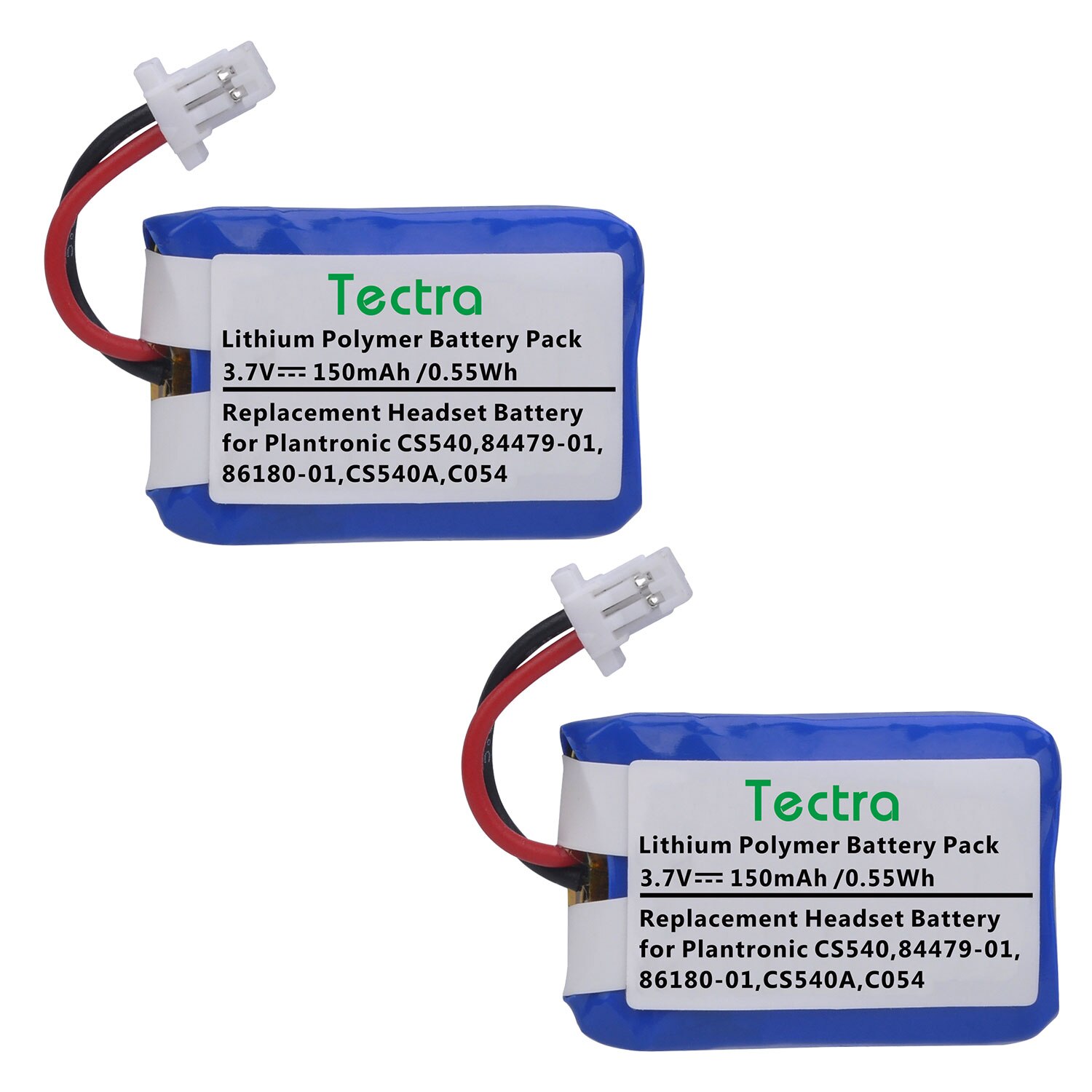 CS540 C054 Replacement Battery, 84479-01 86180-01 Battery for Plantronics Savi CS540 CS540A C054 Wireless Headsets: 2 battery