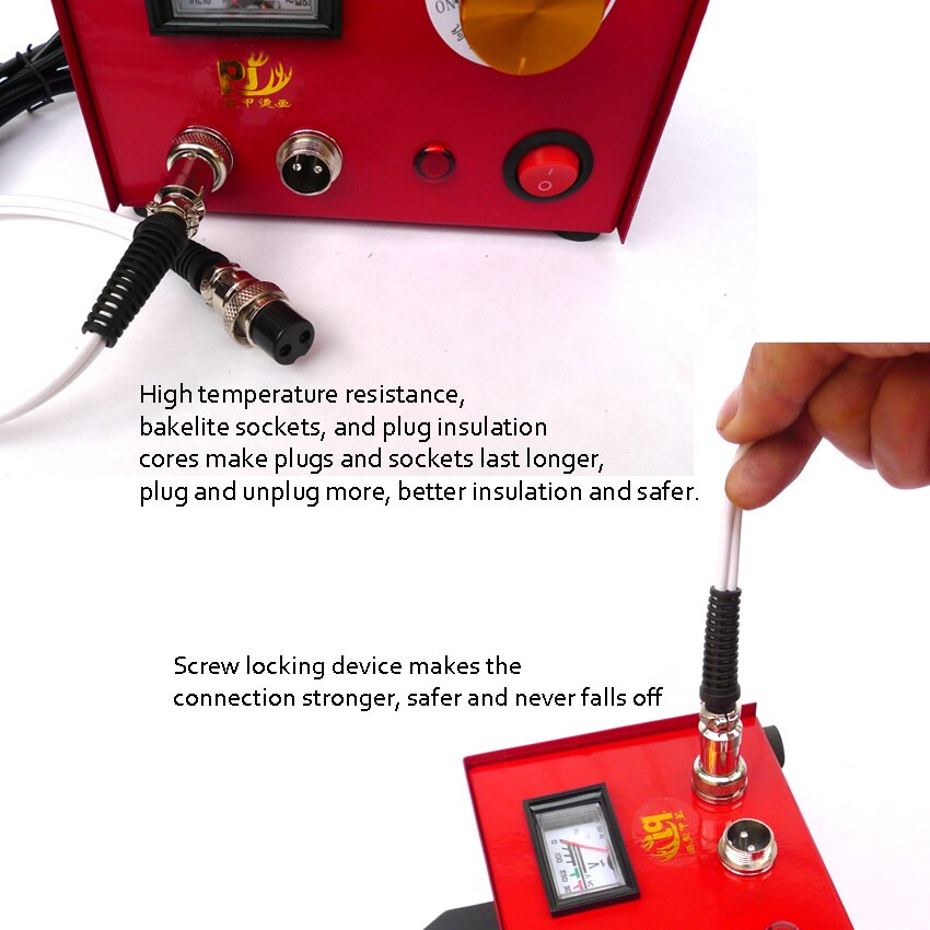 1PC Electrocautery Pen Pyrography Machine STL Pyrograph Pen 100W 220V/110V For Gourd,Plank,Leather,Bark
