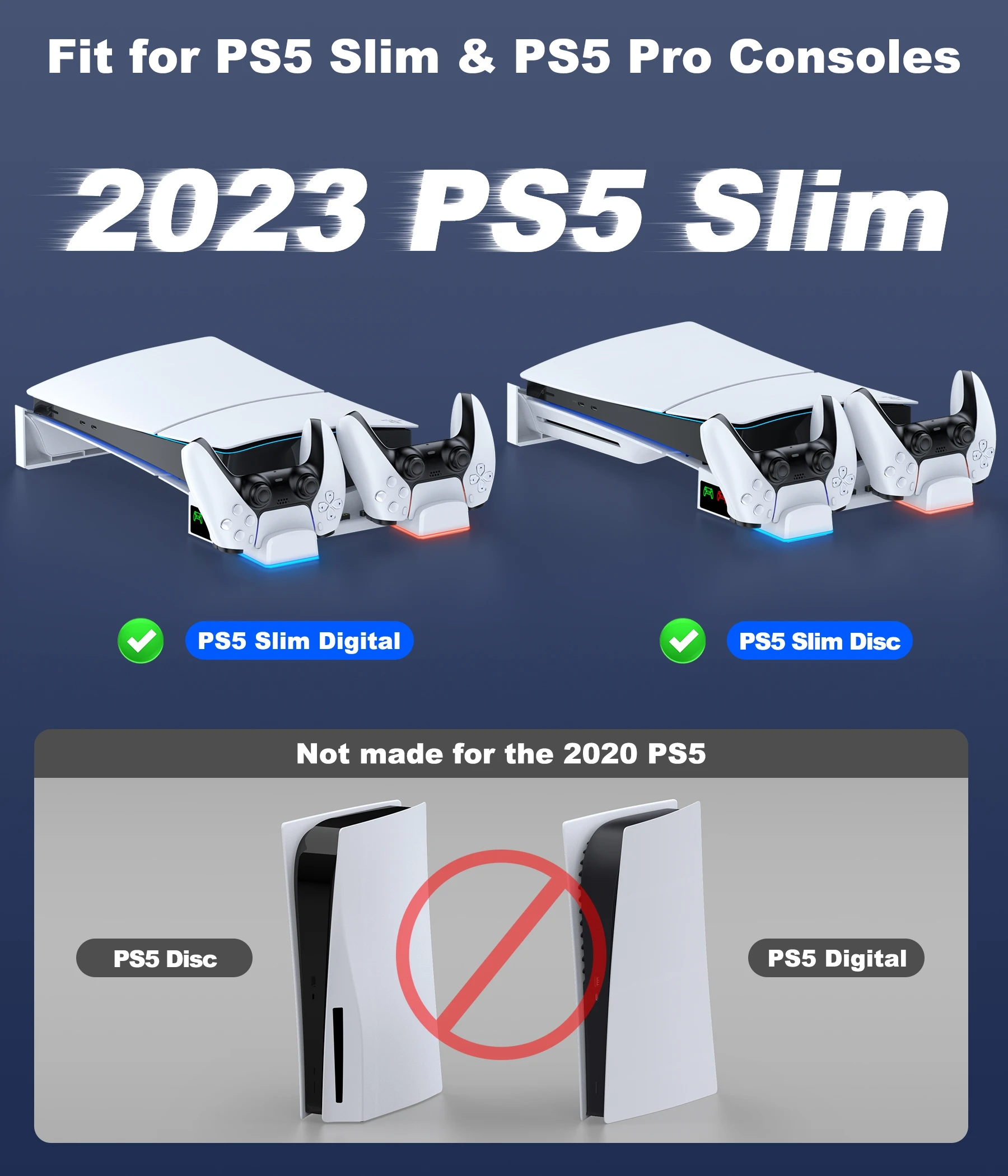 BEBONCOOL PH100 For PS5 Pro ＆ Slim Digital / Disc Version Cooling Fan Embedded Radiator Suitable For PlayStation 5 PRO