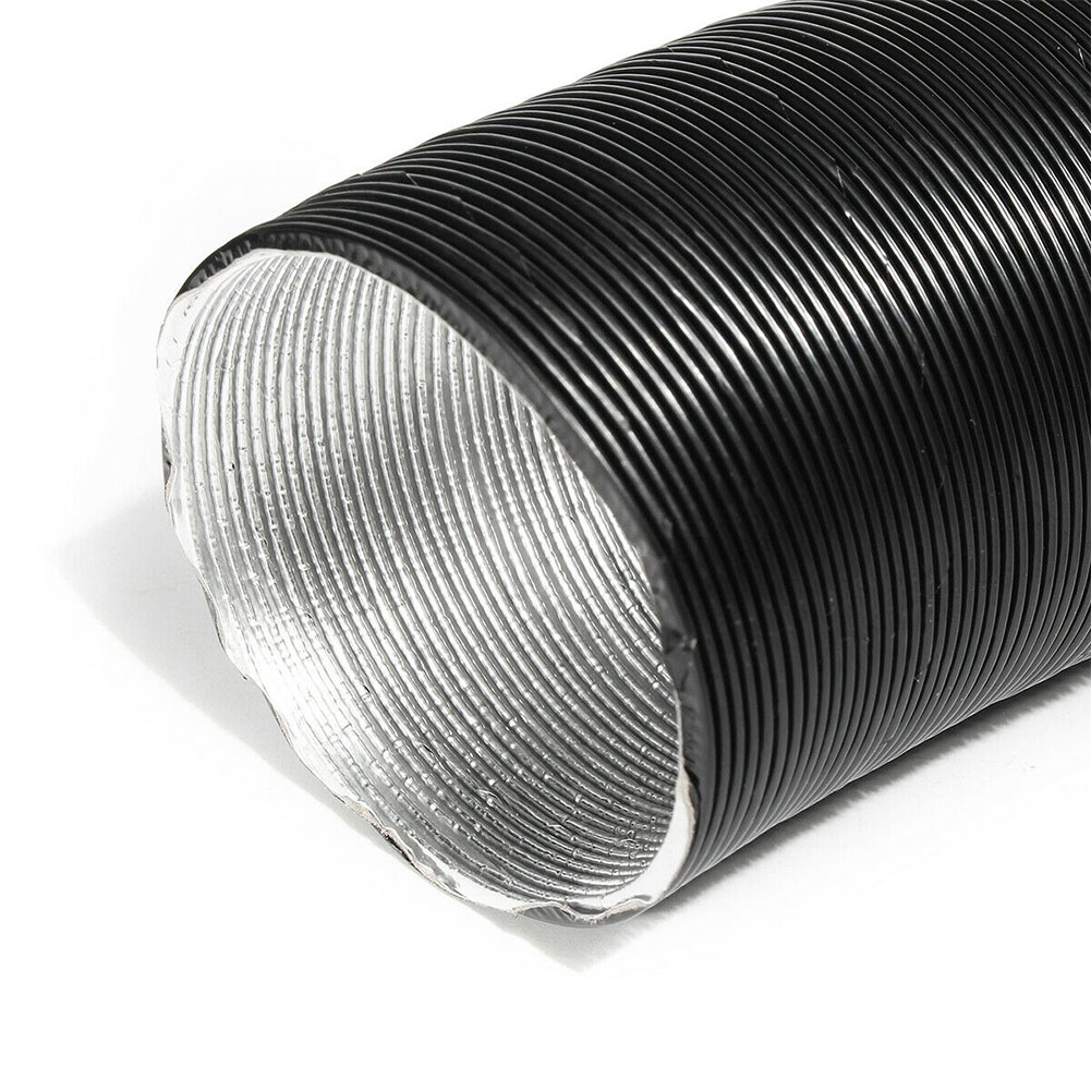 42/60/75mm Conducto de repuesto de combustión ondulación de reparación de coche Estacionamiento de papel de aluminio de entrada de aire de la tubería de repuesto accesorios de calentador