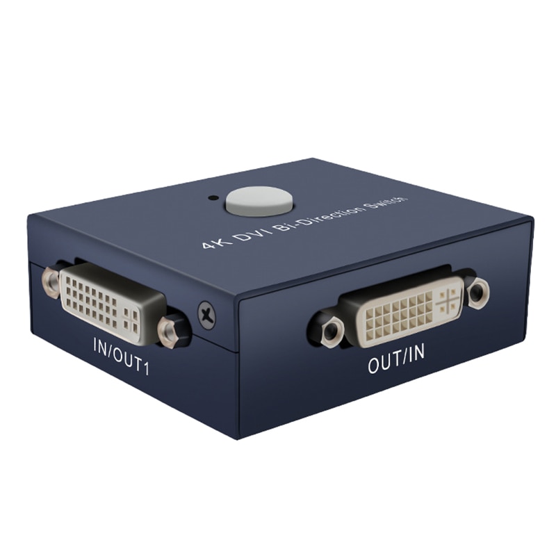 HDMI Switch 4K@30Hz 2X1 DVI Bi-Directional HDMI Switcher UHD 4Kx2K Splitter for HDTV/PS4/ One/Apple TV/Fire Stick