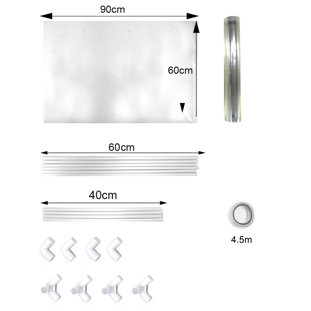 Transparent DIY Reception Counter Office Desk Isolation Screen Baffle Anti Sneeze Shield for Restaurant Grocery Stores Salons