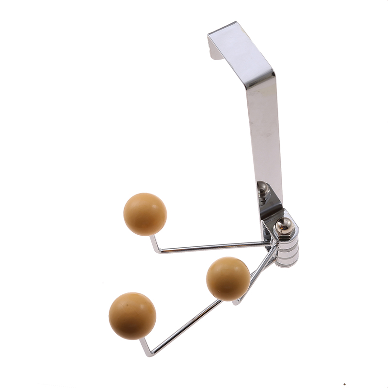 Gancho giratorio para colgar en la pared, colgador para colgar ropa, toallas, ahorro de espacio en el baño, cocina, sin perforaciones, herramientas organizadoras: Amarillo claro