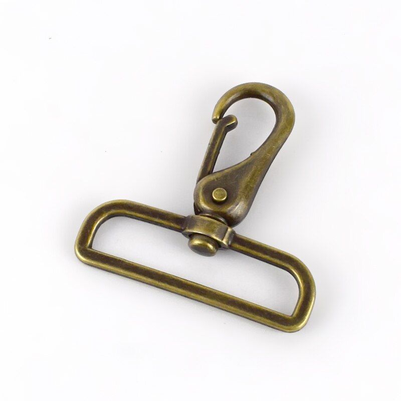 2/4 Stuks 50Mm Metalen Lederen Gespen Tas Riem Riem Swivel Haak Trigger Clip Gesp Hardware Sluiting Diy bagage Accessoires BF403: 50mm-4Pcs / Bronze
