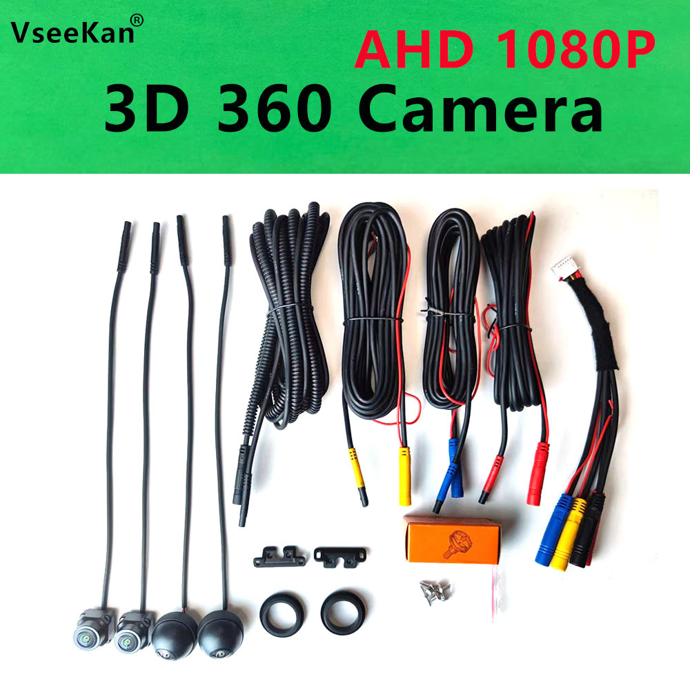 Voor Android Multimedia Met Camera 360 Android Camera 360 ° Panoramisch Surround View Systeem Ingebouwde 360app Hd 3d 1080P 720P