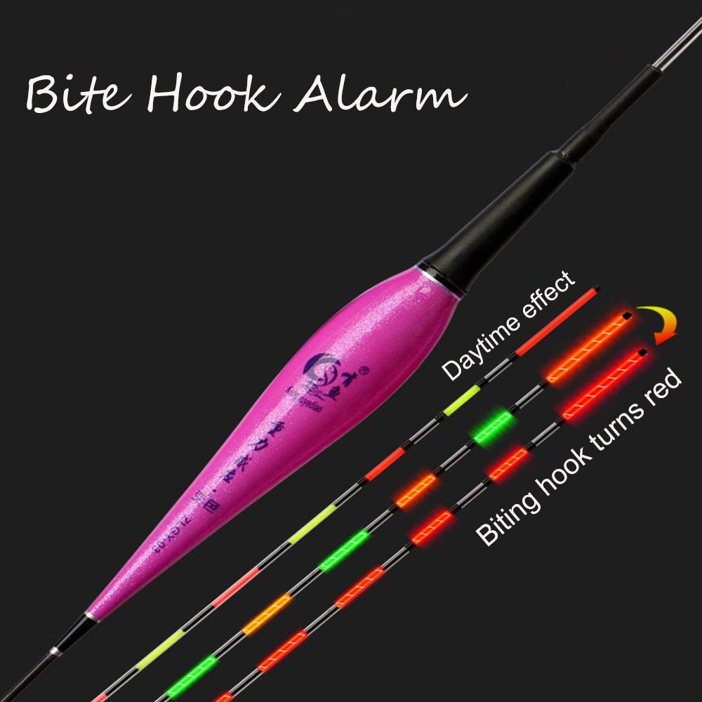 1pc slimme led-vislampen,  cr425 nachtvissers met zwaartekrachtsensor, kleurveranderende dobber, inclusief batterijstopper en accessoire