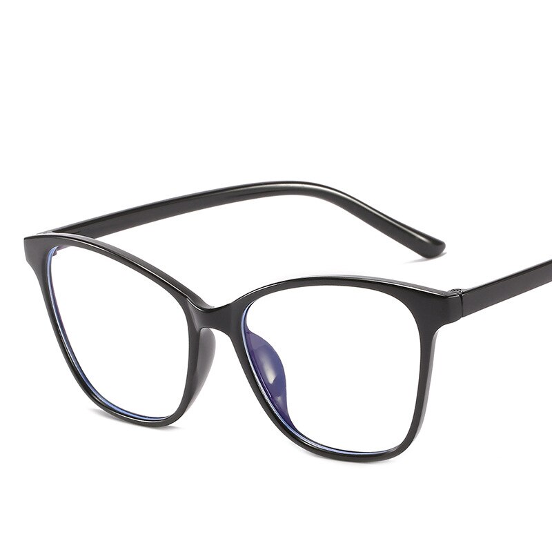 Classic Vintage Optical Glasses Frames Women Men Cat Eye Prescription Glasses Clear Len Anti-blue Light Eyewear Spectacle UV400: 1