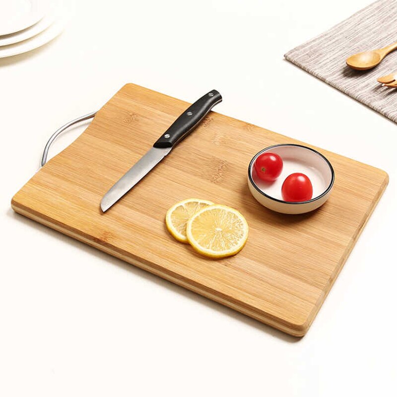 Bamboo Cutting Board Kitchen Tools Natural Bamboo Chopping Board Durable Easy To Clean Eco- Friendly Chopping Board