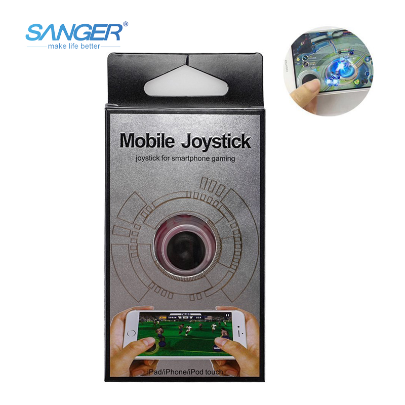 SANGER Big Dipper Smartphone Mini Game Joysticks voor Telefoon Touchscreen Mobiele Game Fling Mini Joystick Ondersteund voor iPhone
