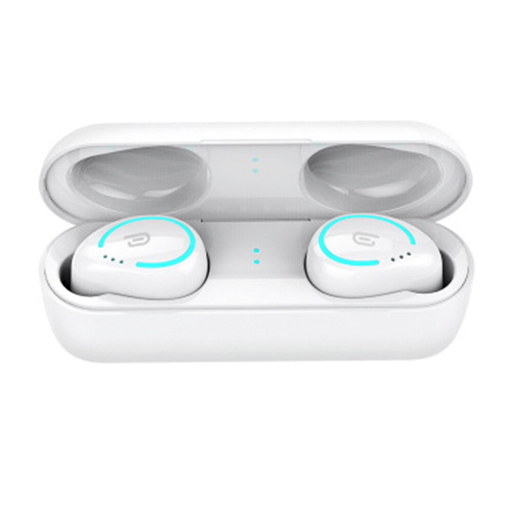 TWS-I8 Bluetooth 5,0 auriculares Blutooth inalámbricos con caja de carga: Blanco