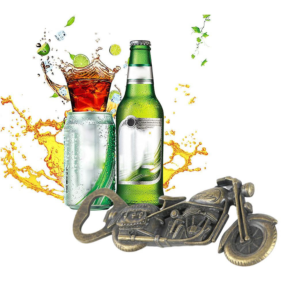 Vintage métal moto bière décapsuleur fête barre cuisine outil