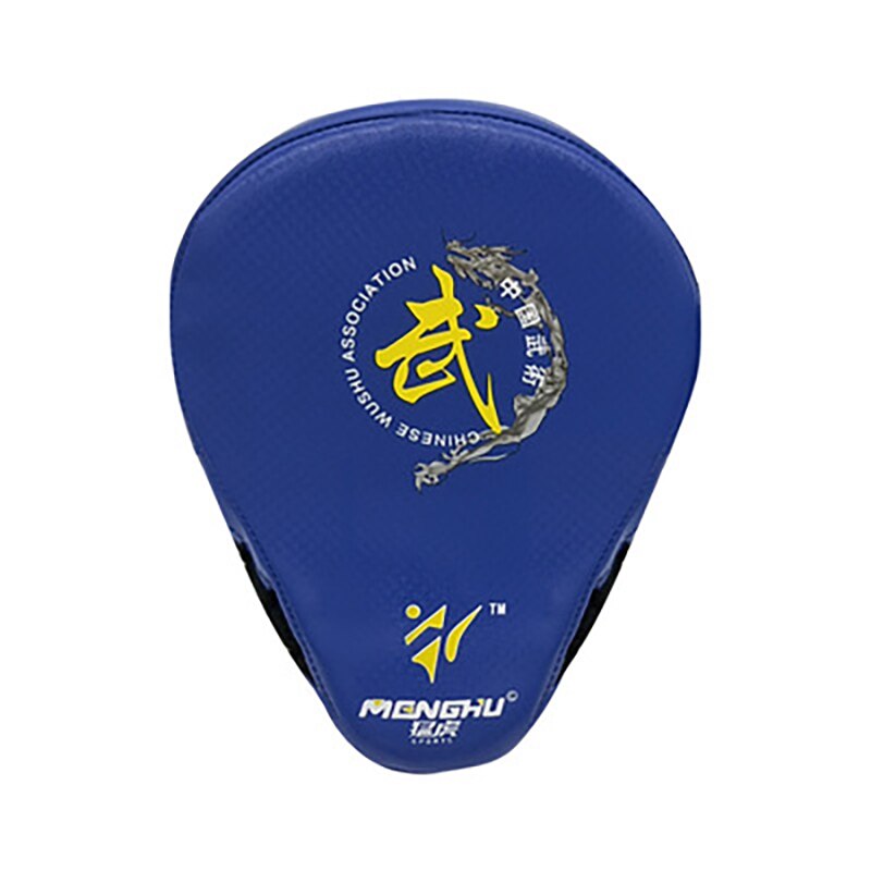 2 PCS PU Kick Boxing Gloves Pad Men Punch Target Bag Karate Muay Thai Free Fight Gloves Adults Kids Sanda Training Equipment: Blue