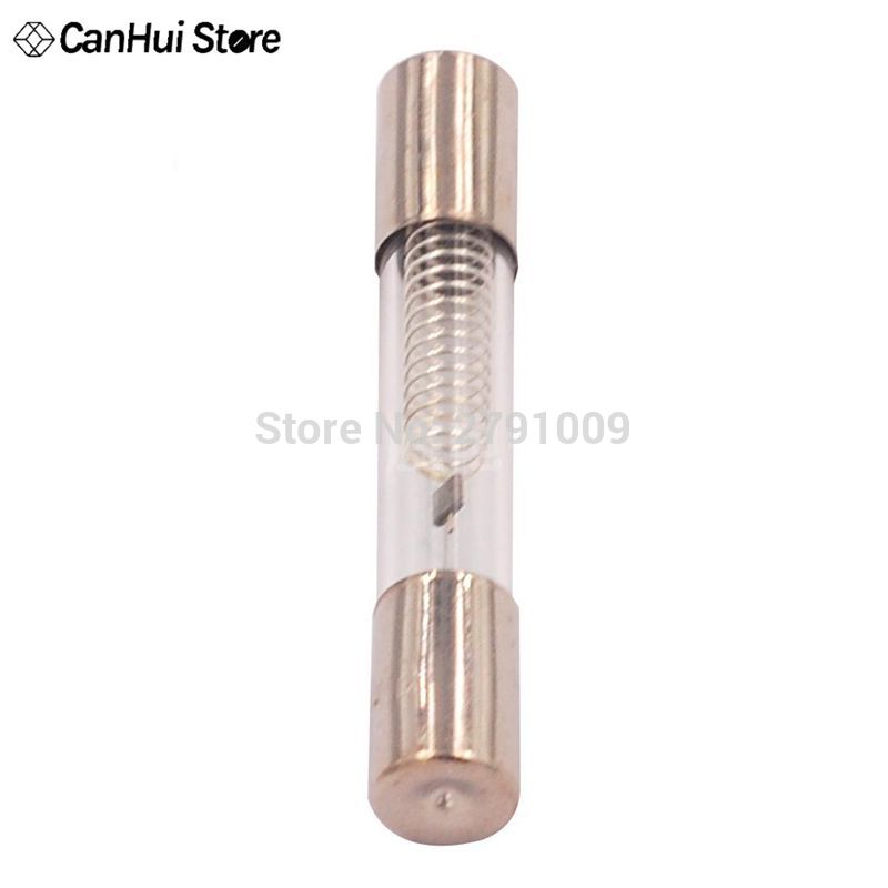 5/10 Uds 5KV microondas fusible de horno 6,4*40mm 0.5A 0.6A 0.65A 0.7A 0.75A 0.8A 0.85A 0.9A 1A fusible de tubo de vidrio 6x40mm de alta presión fusible