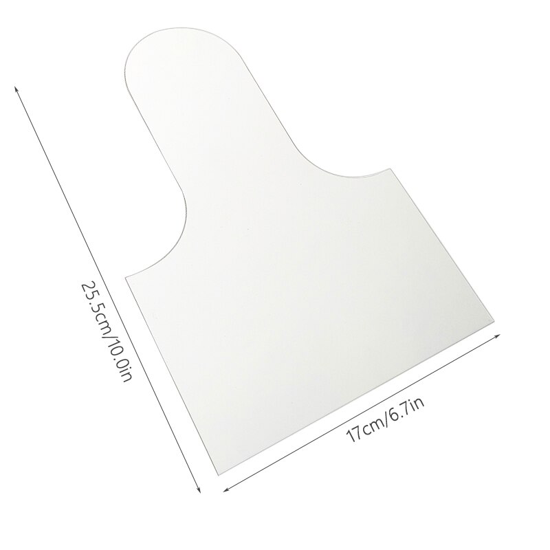 Stencil per asciugamani appesi asciugamano fai-da-te trasparente righello per cucire cucito multiuso appeso asciugamano a mano stencil strumenti modello