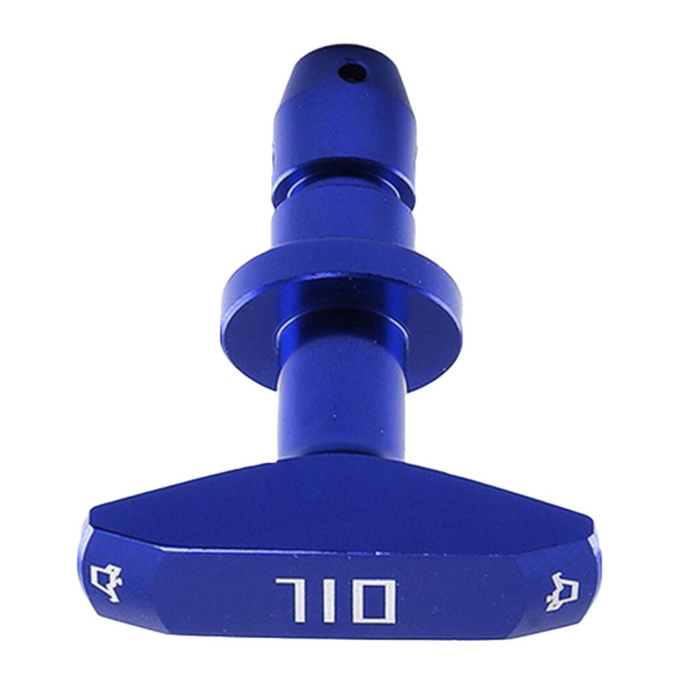 Vervanging Motor Oliepeil Peilstok Handvat Auto Modificatie Levert Compatibel Voor Gt V8 GT500 (Zilver)