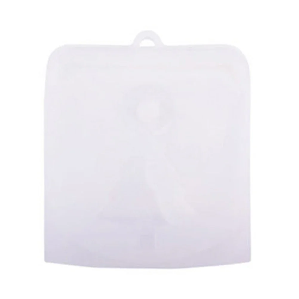 Wiederverwendbare Silikon-Lebensmittelbeutel, 1500 ml, 1000 ml, 500 ml, auslaufsichere Behälter, wiederverwendbare Frischbeutel, Lebensmittelaufbewahrungsbeutel, Gefrierbeutel, Snack: Blau / 50 Stücke