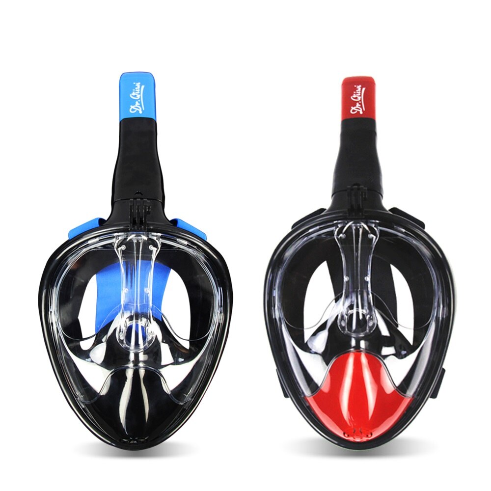 Anti Fog Full Face Diving Mask Snorkeling Underwater Scuba Respiratory Masks Safe Waterproof Swimming Equipment for Adult