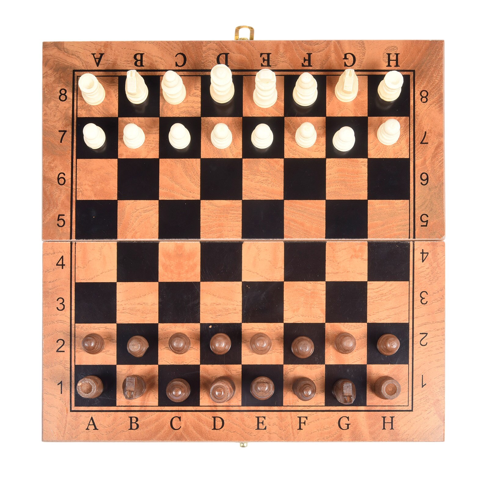 3 in 1 Holz Klapp Schach einstellen Gefilzt Spiel Bord 28x29cm Innen Lagerung Erwachsene freundlicher Familie spiel Schach Bord