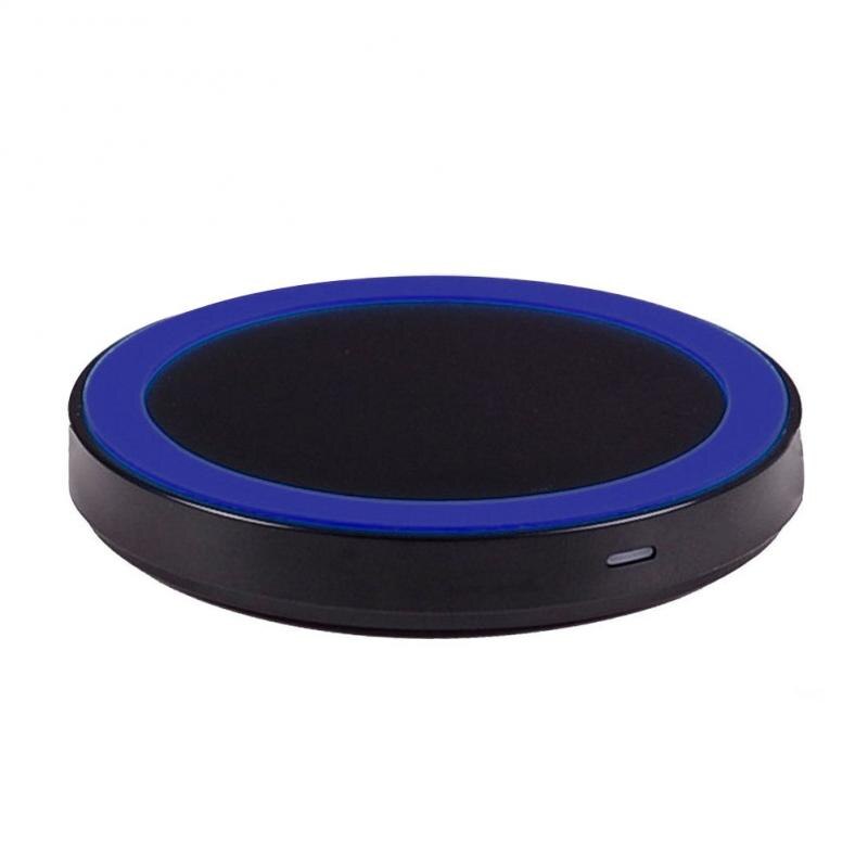 Universal- praktisch Drahtlose Ladegerät QI Standard Schnelle Ladung Gremium Sender Für iPhone Samsung Nokia Android: schwarz blau