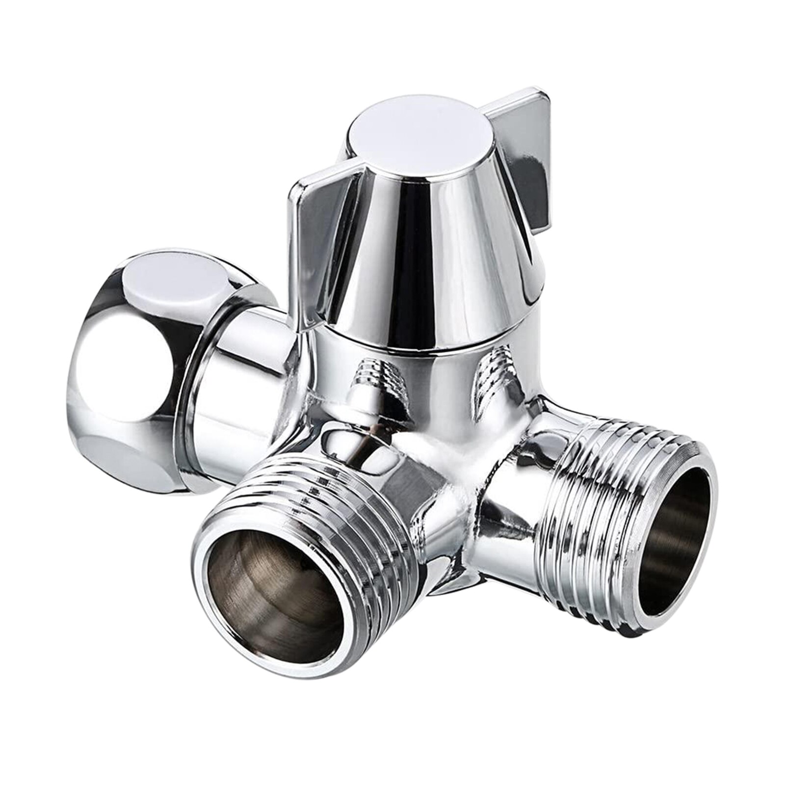 Switch Faucet Adapter 3 Ways Kitchen Sink Splitter Diverter Valve Water Tap Connector For Toilet Bidet Shower Kichen Accessories