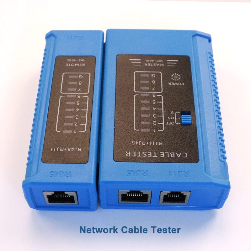 10 Pcs Network Repair Tool Kit/Sets Network Cable Tester Wire Stripper Slotted/Cross Screwdriver Thread Cutter Pliers Tool Bag