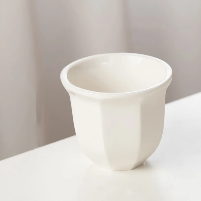 180 ml/250 ml Espressokopjes Art Bloempatroon Verbrandingsbeveiliging Latte Koffiemokken Hand Held Keramiek Kopjes cappuccino Theekopje Kerstcadeau: Rood / >1L