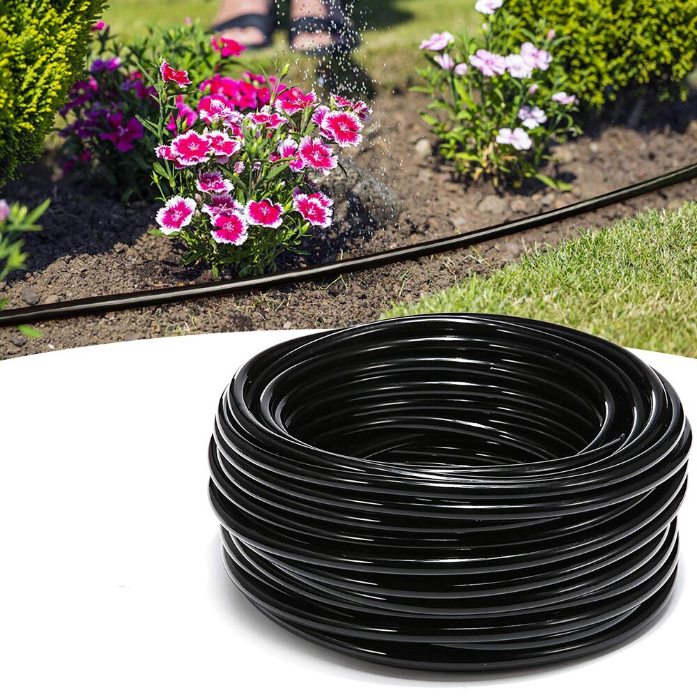 1/4 tommer (4/7mm)  vanningsrør vanningsslange pvc-rør for hage utendørs plante mikro drypp vanningssystem