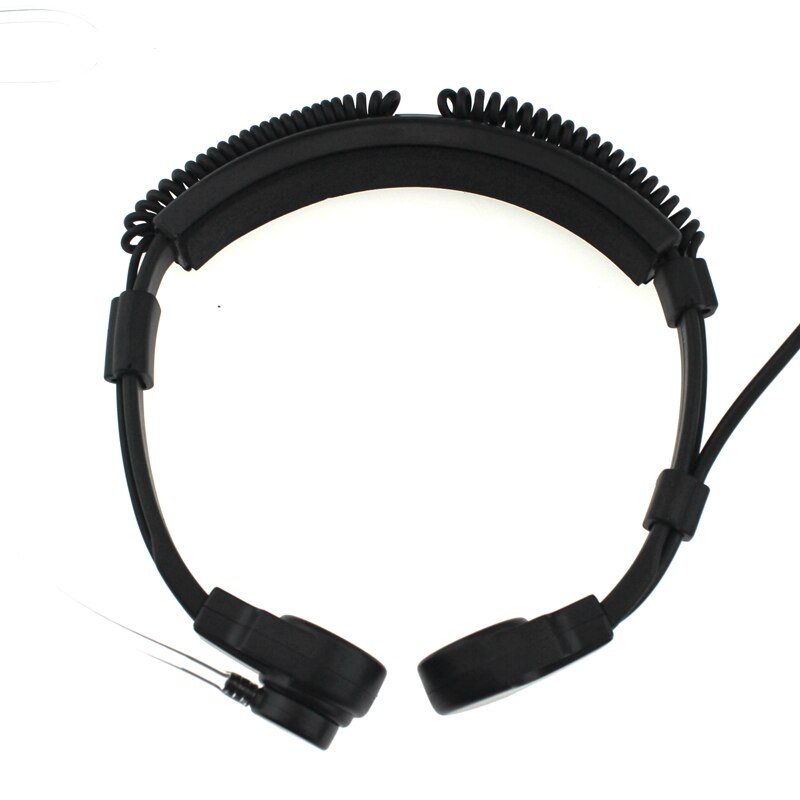 Flexible Throat Mic Microphone Covert Acoustic Tube Earpiece Headphone For Motorola MTP850 MTH600 MTH650 MTH800 MTH850 Radio