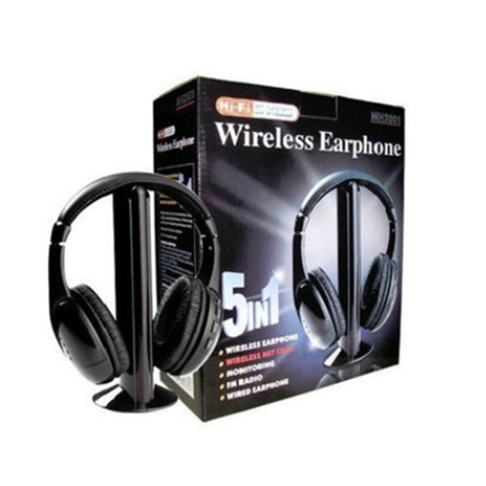 Multi-occasion Wireless Headset For TV Computer 3.5mm High-fidelity sound Headset With FM radio Voice Call Function MH2001