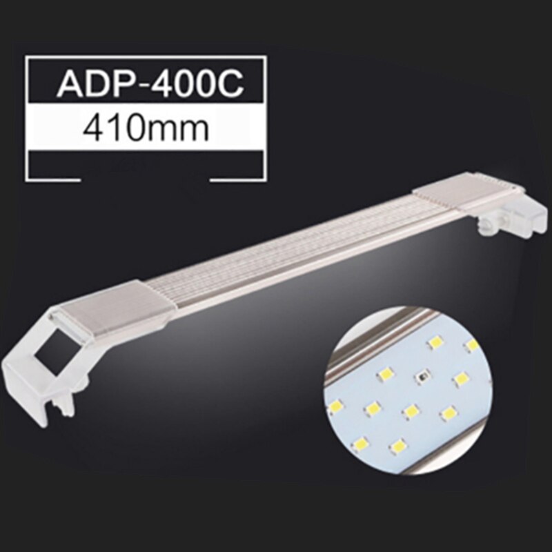 Aquarium ADP LED Aquatic Plant SMD Verlichting Chihiros Ultra Dunne Aluminium Waterdichte Lamp Voor Fish Tank Grow Verlichting: ADP 400C US Plug