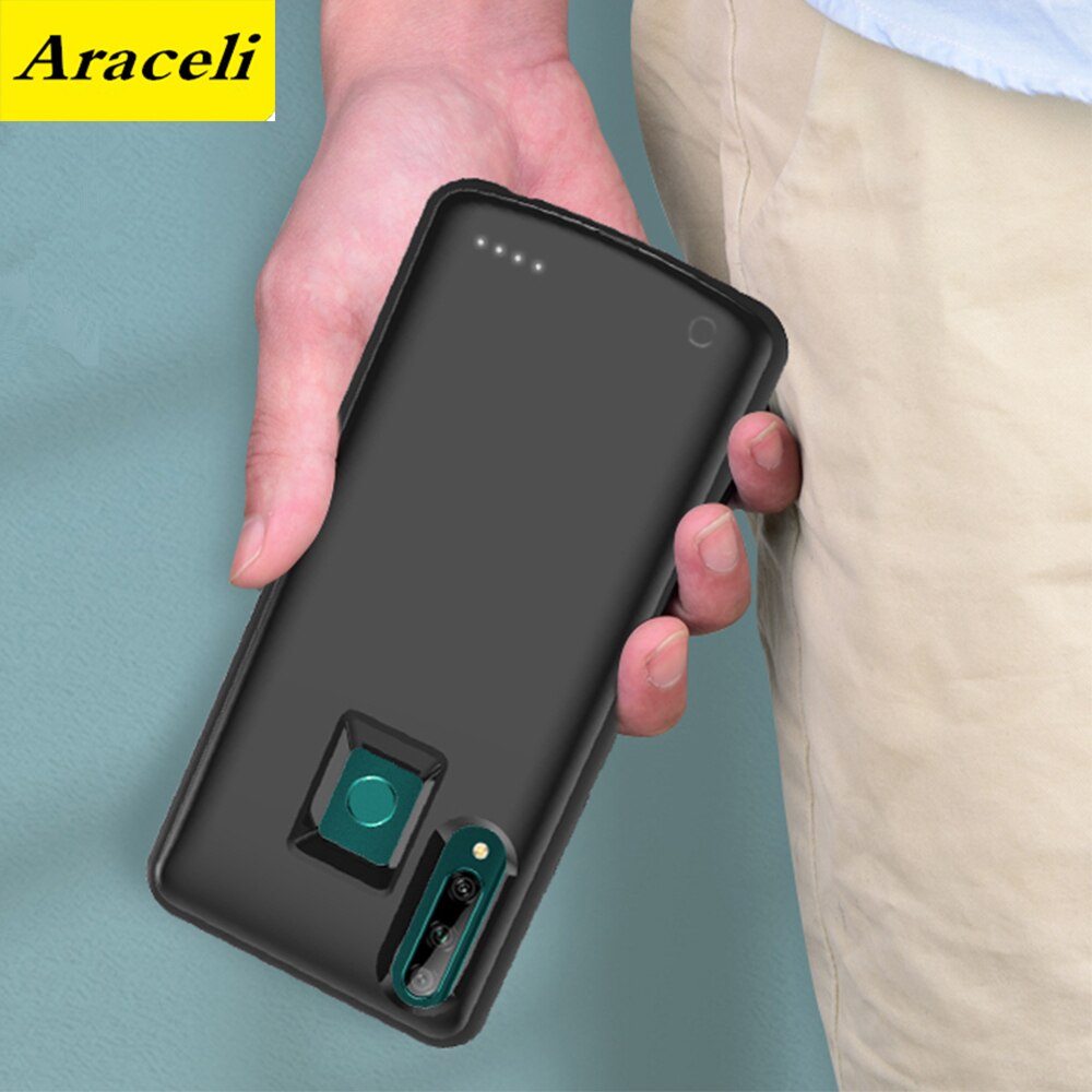 Araceli 6800 Mah Voor Huawei Genieten 10 10S 10 Plus Batterij Case Stand Cover Smart Power Bank Voor Huawei genieten 10 Plus Batterij Case