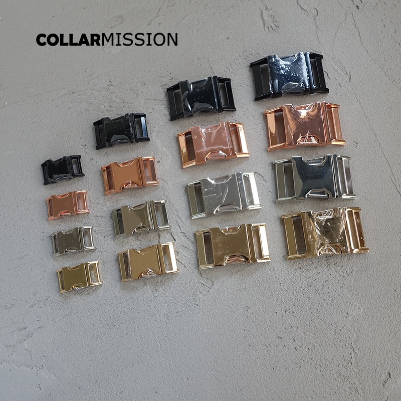 10pcs/lot Quick release metal clasp for sewing backpacks dog and cat collar manual accessories