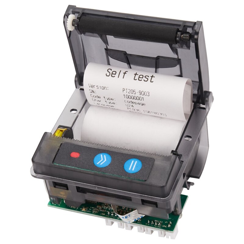 Goojprt Qr203 58Mm Micro-Mini Embedded Thermal Printer Rs232+Ttl Panel Compatible Eml203 for Receipt Ticket Barcode