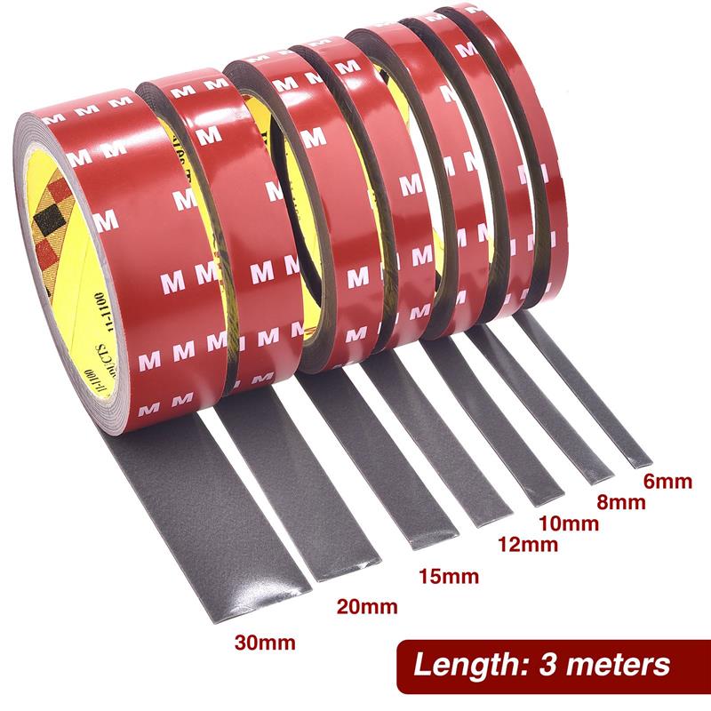 300 CM Extra Sterke Dubbelzijdige Tape Lijm Auto Speciale Afscheuren Zonder Sporen Hoge Viscositeit Montage Bevestiging Kleverige