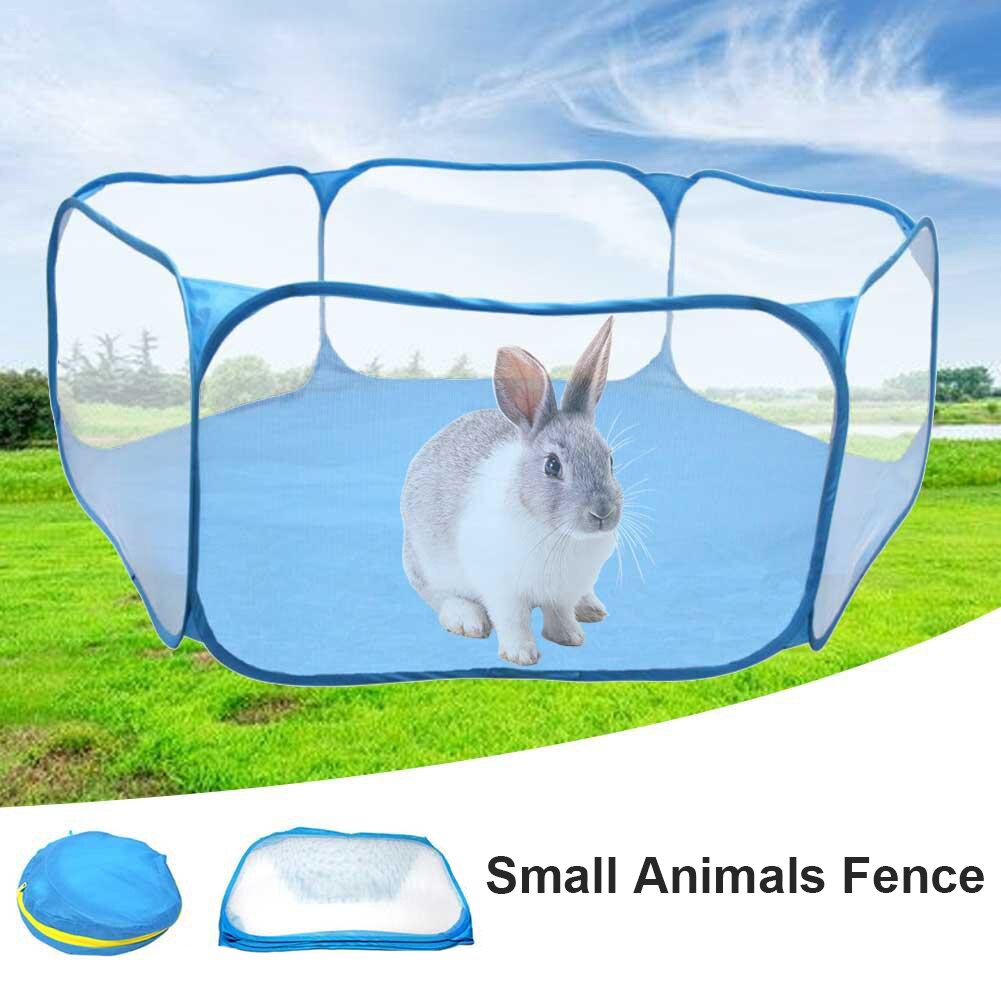 Children Folding Portable Interactive Game Tent Toy Balls Pool Baby Play Safety Fence Small Pet Rabbit Hedgehog Cage