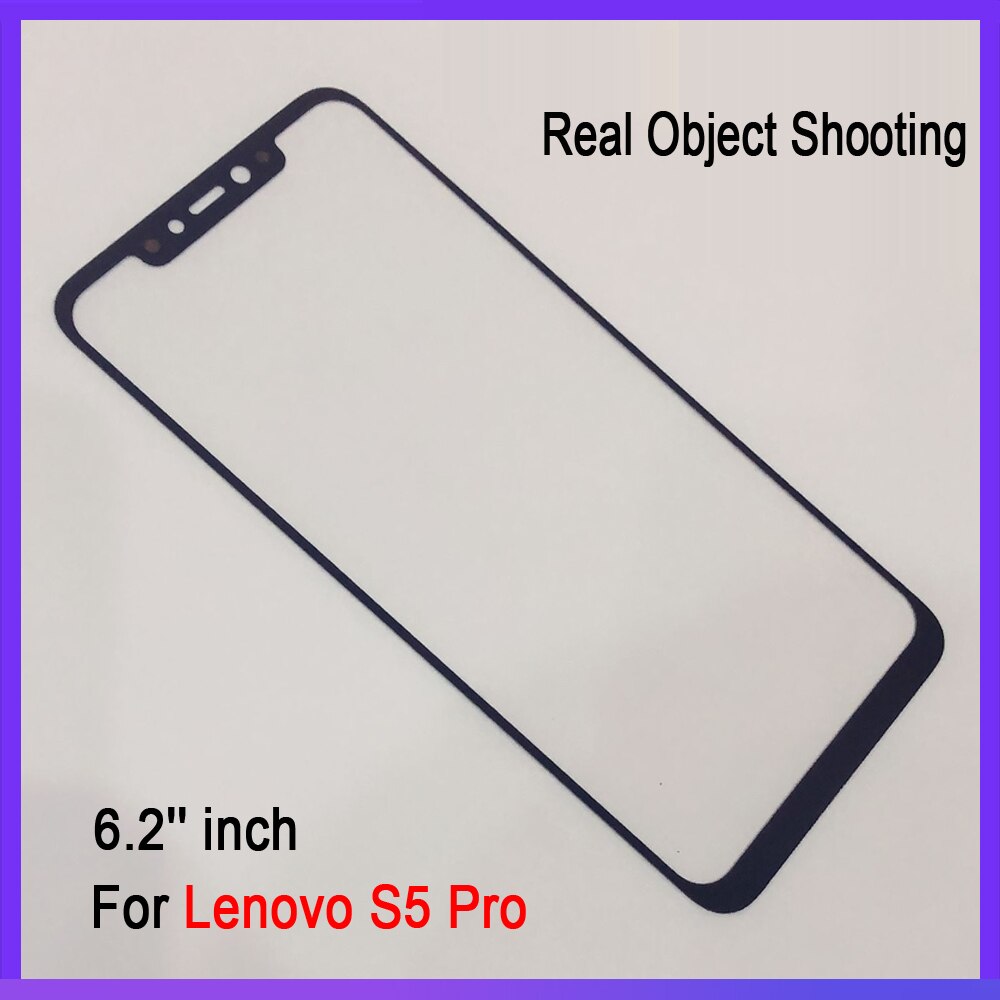 OLPAY 100% Originele Touch Screen Voor Lenovo Z5 Z5S Z5 Pro Z5Pro GT Panel Front Buitenste Glas Touch Screen Panel vervangende Onderdelen: For Lenovo S5 Pro