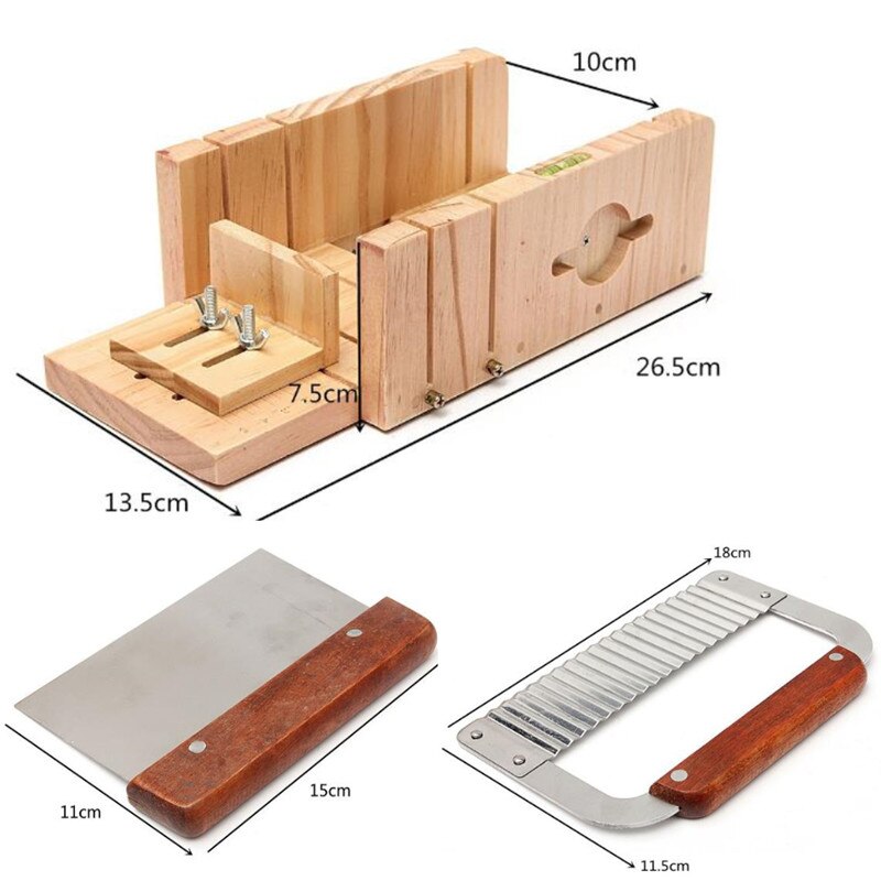 Kiefer Manuelle Seife Schneiden Bausätze DIY Seife setzt beinhalten Länge Einstellbare Schneiden Gestell + Messer 3 in 1 Seife Machen liefert