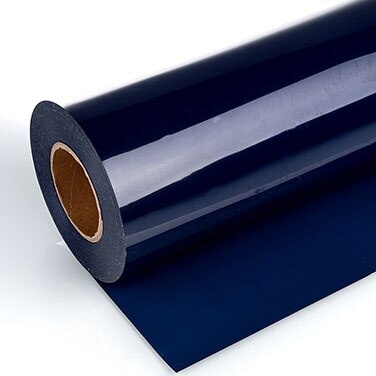 30Cm * 200Cm Pvc Warmteoverdracht Vinyl Film T-shirt Ijzer Op Htv Printing Crop Nummer Patronen Voor Sportkleding home Decoratie: Navy blue