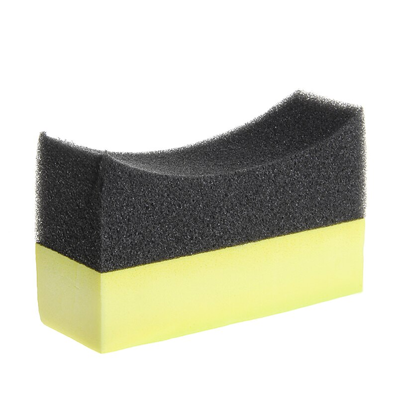 1pc bildäck däck dressing applikator krökt skum svamp pad