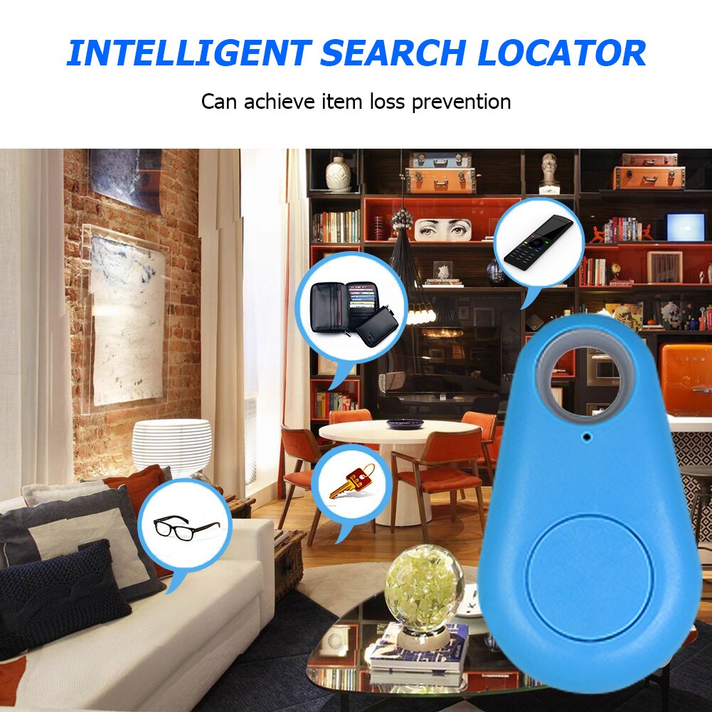 6 pièces Mini détecteur de clé Anti-perte alarme GPS localisateur d'article pour chien de compagnie enfant porte-clés portefeuille téléphone étiquette intelligente traceur Bluetooth
