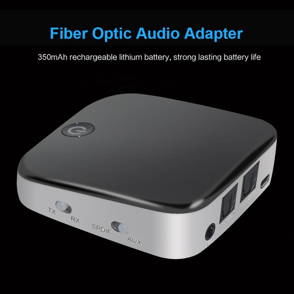 BTI-029 Bluetooth Adapter 3.5mm AUX SPDIF Receiver Transmitter with Optic Fiber Support APT-X SBC and Other CODECs