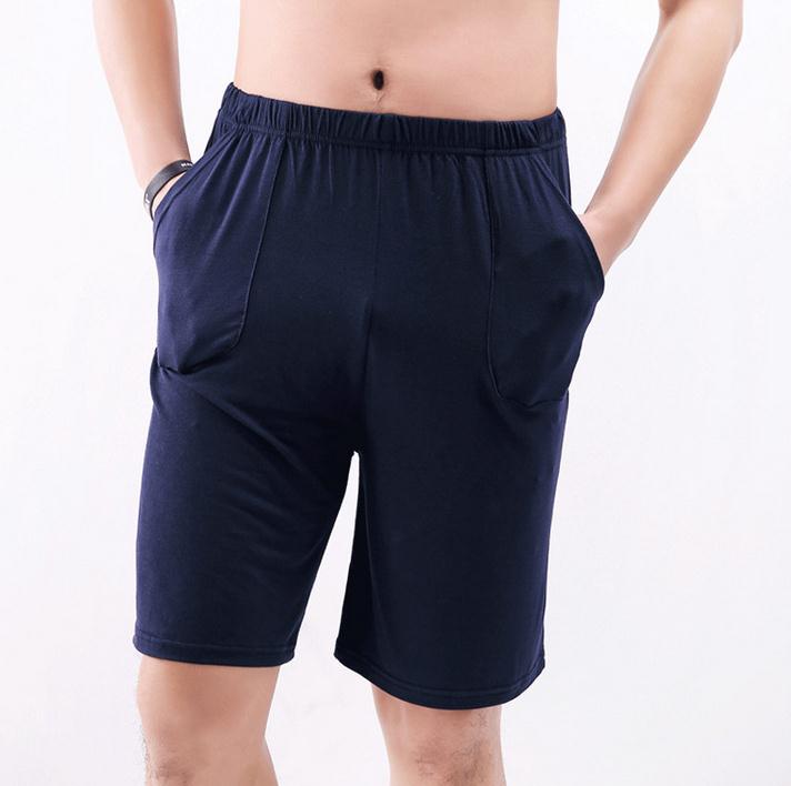 Pantalones cortos de surf elásticos para hombre, Shorts transpirables, finos, para playa, deportes acuáticos aumentados,: navy blue / 4XL