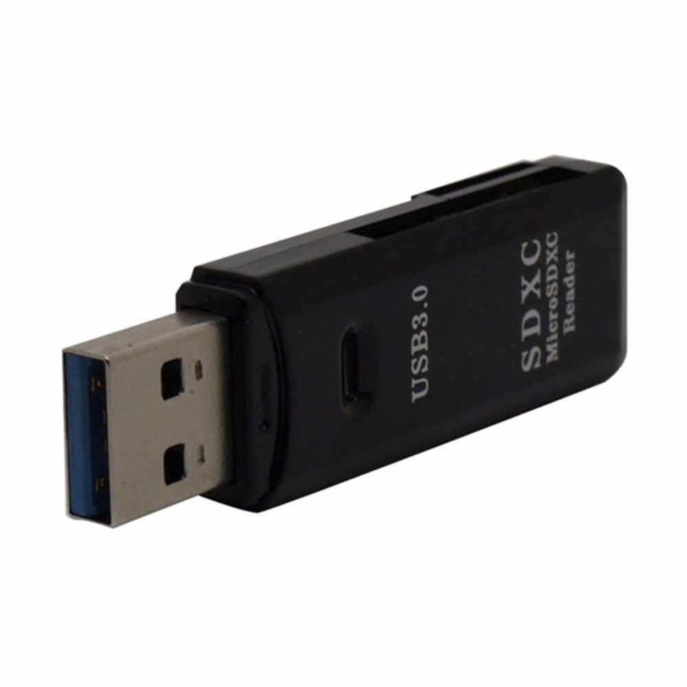 USB 3.0 Memory Card Reader Superspeed 2-Slot USB Card Reader Adapter for SD,TF,micro SD, SDXC, SDHC