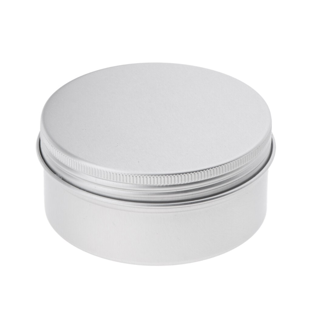20 Stuks Aluminium Blikken Blikjes-Ronde Opslag Potten Schroef Deksels Metalen Blikken, Reizen Blikken Cosmetische Hervulbare Containers, 150 Ml